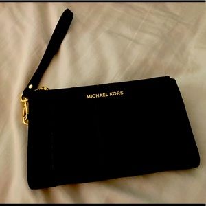 Michael Kors Wristlet Wallet Black